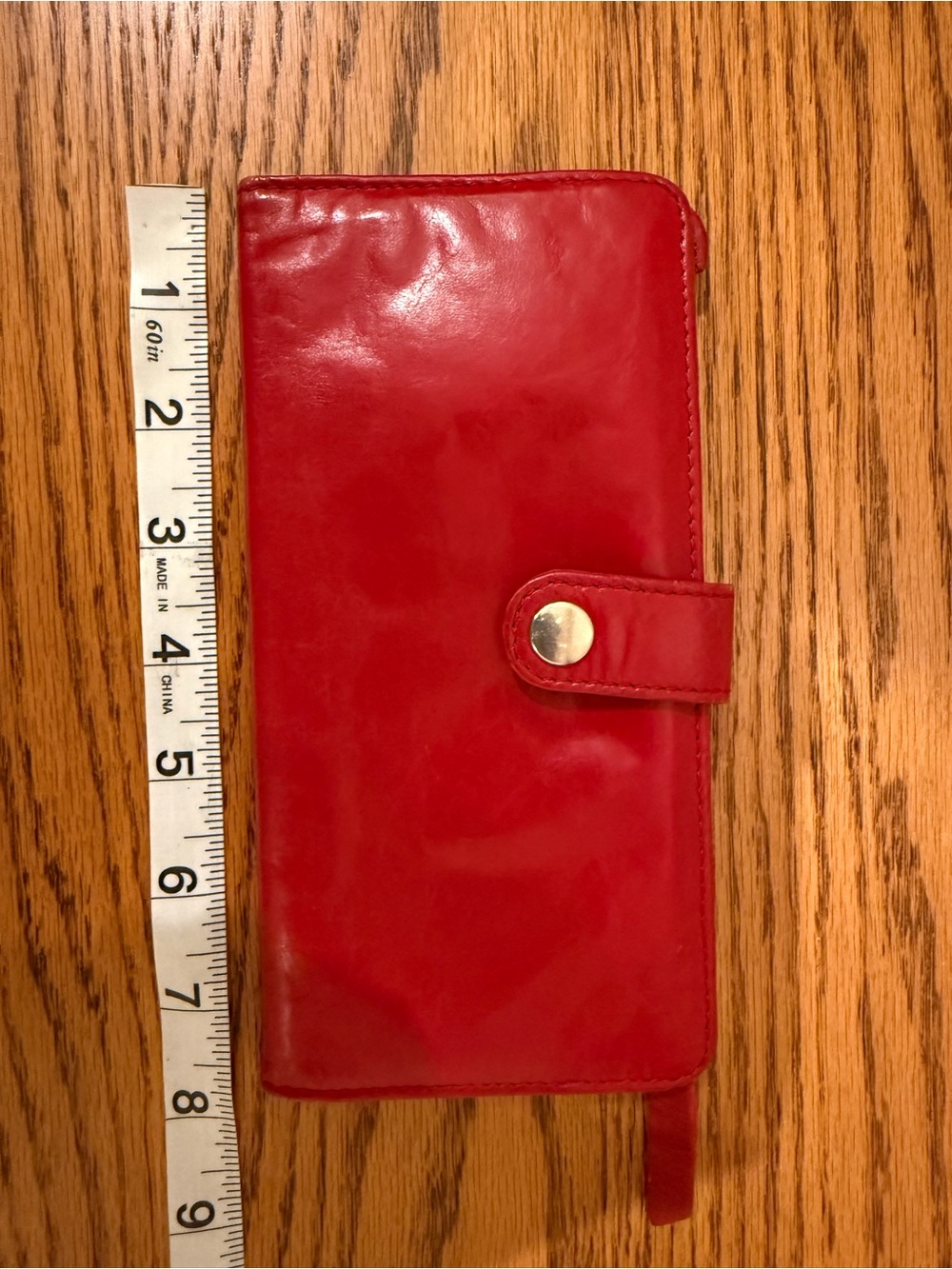 Red wallet, multi functional